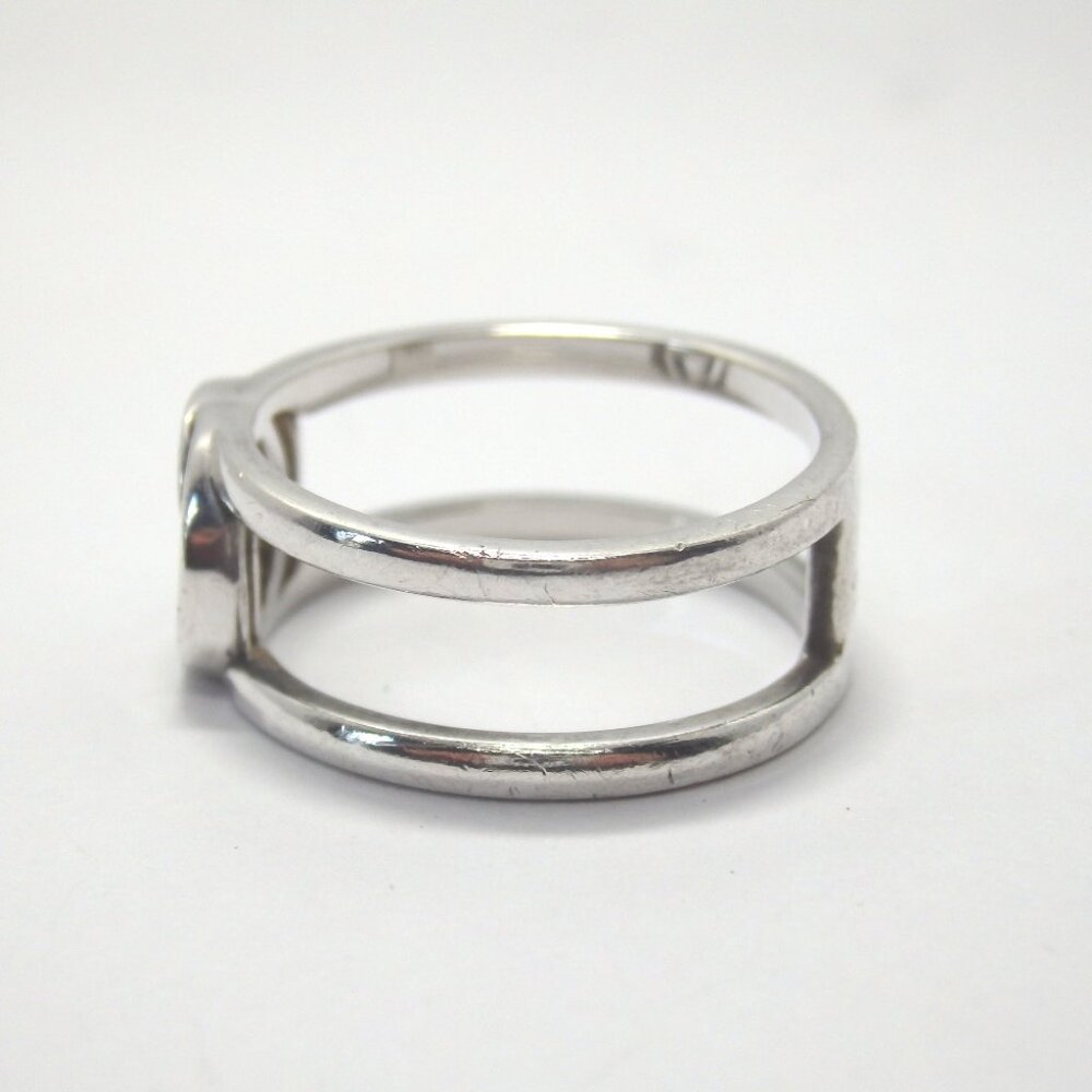 Authentic Gucci Interlocking G Ring Silver925 [Us… - image 2